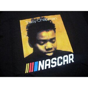 Tracy Chapman x Nascar "Fast Car" men's t-shirt sz XXL American Apparel